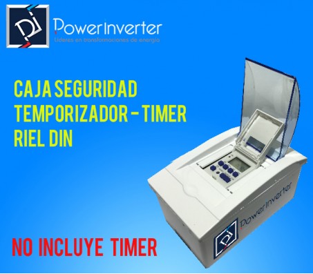 CAJA GABINETE SEGURIDAD TEMPORIZADOR - TIMER